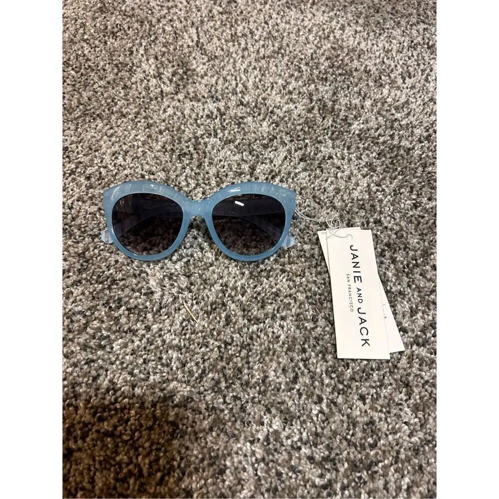 Janie and Jack blue sunglasses size 4 and up C4-4 (2)